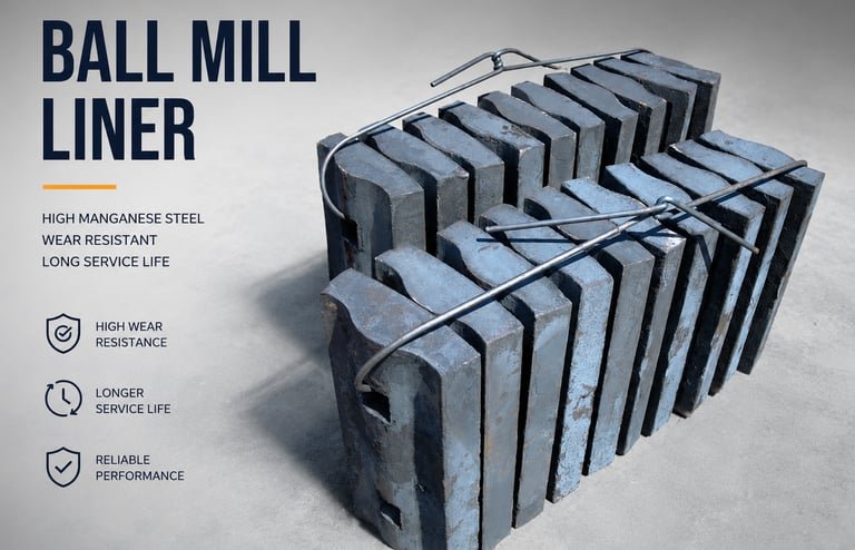 Ball mill liners manufactured by Melco Precisions