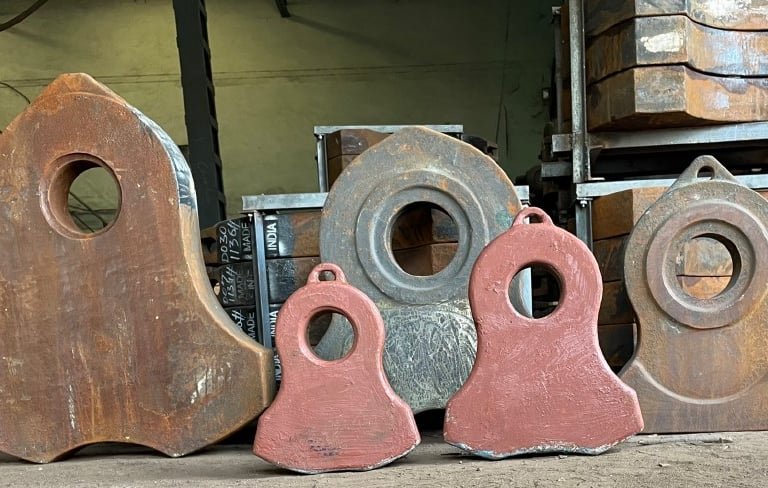ELV shredder hammer casting